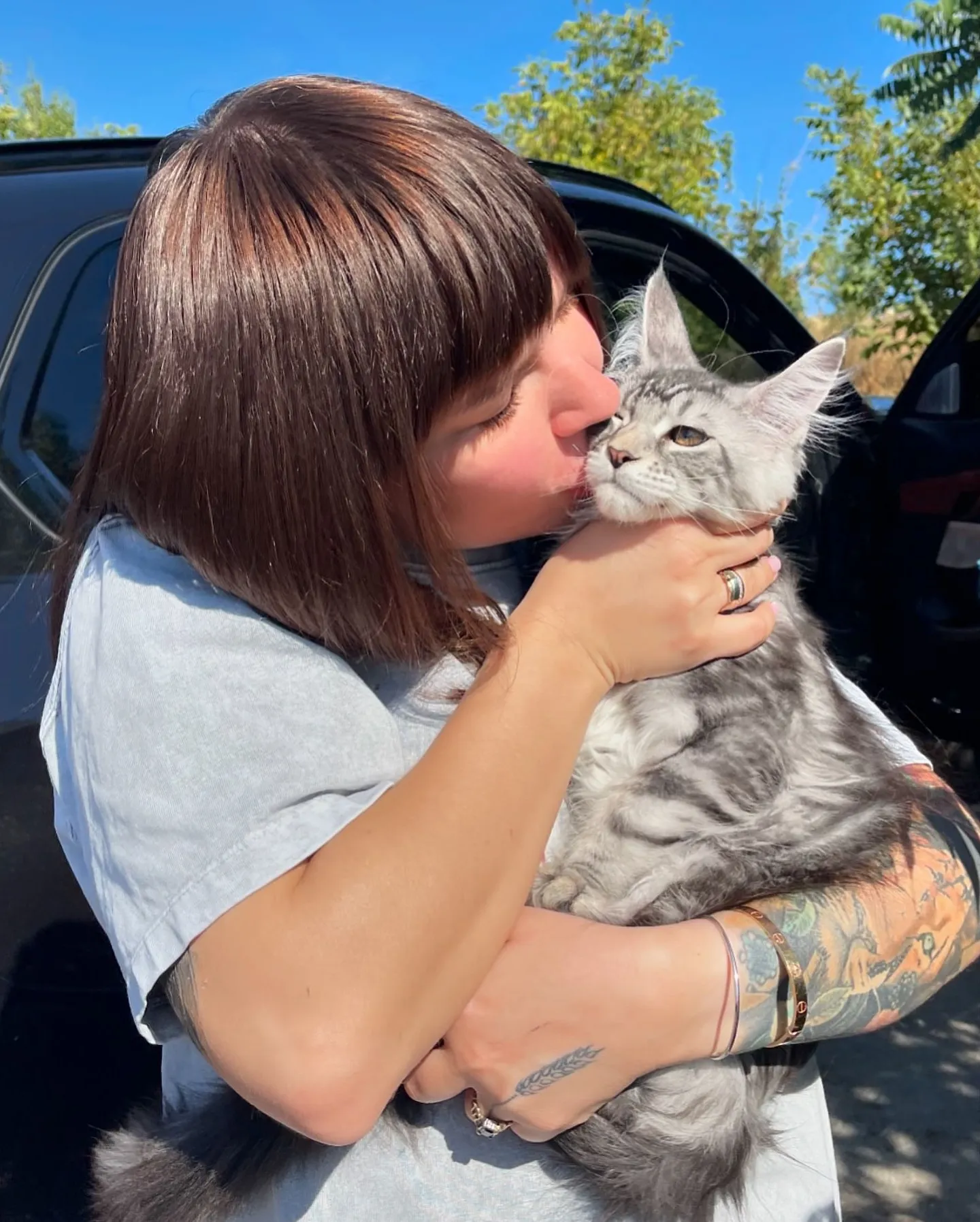 Yolanda with Jasper