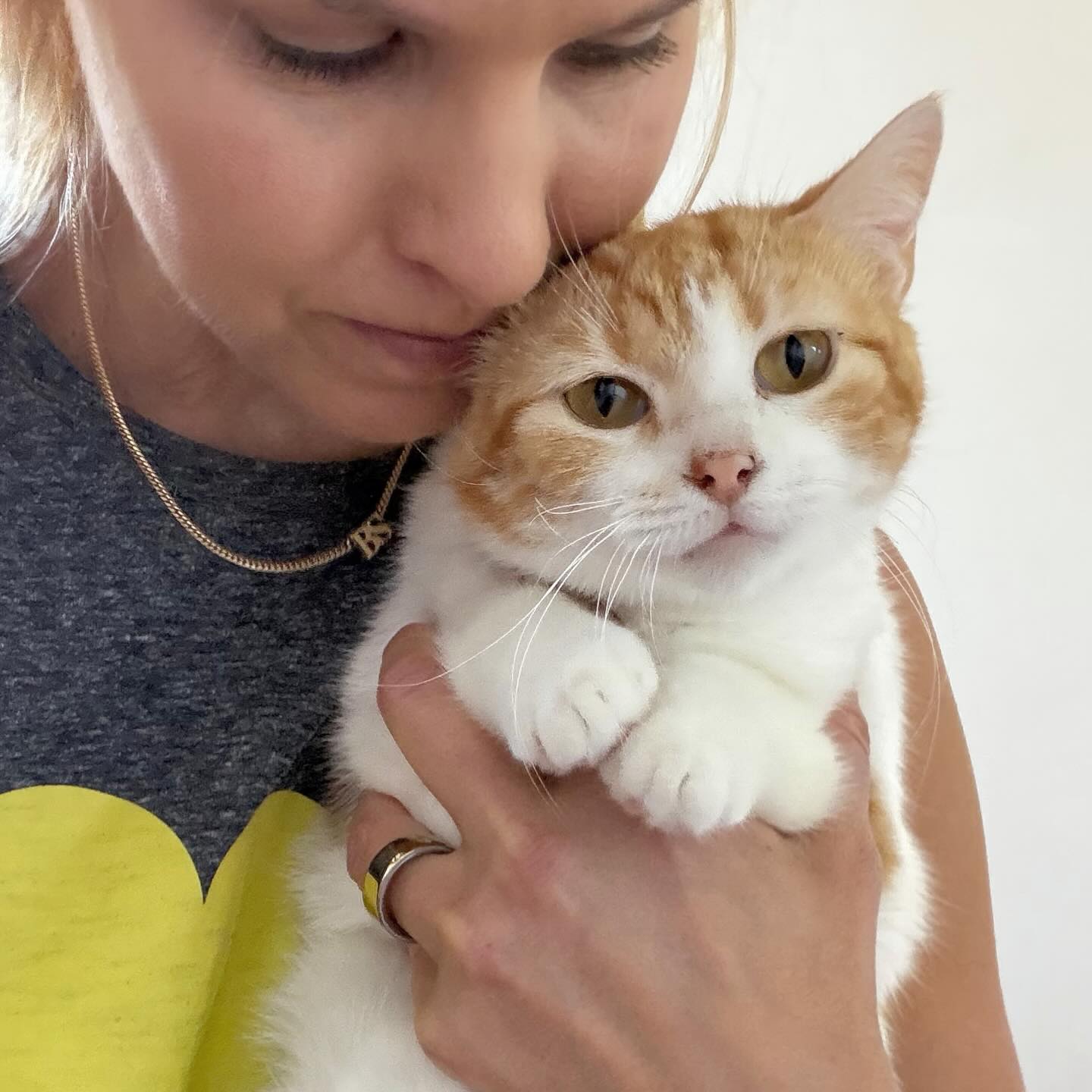 Michelle with Mochi