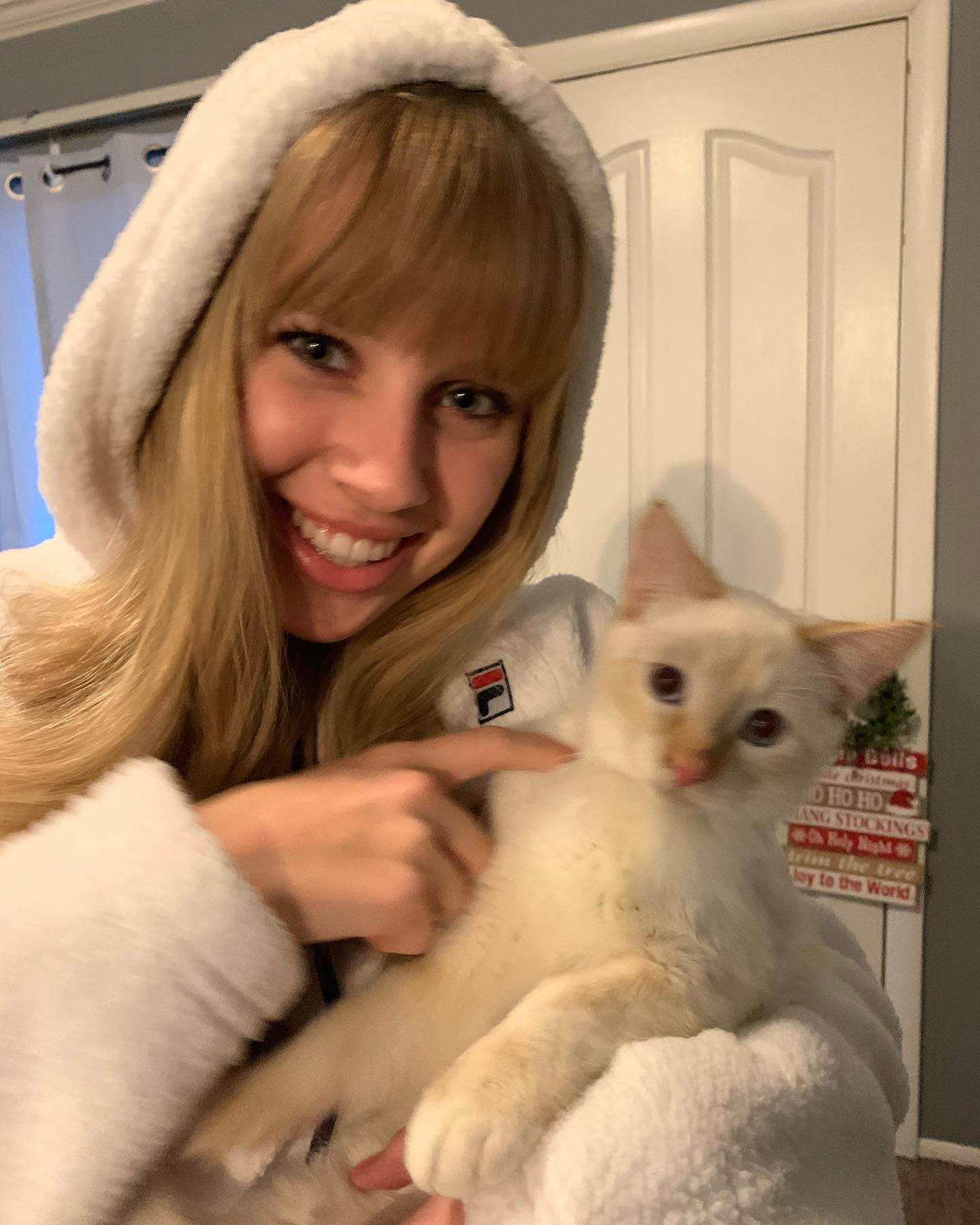 Diana with Rosie