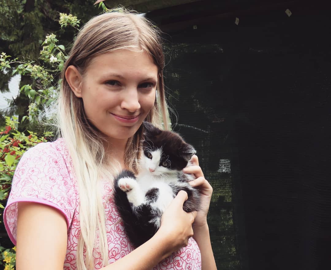 Barbara with Daisy